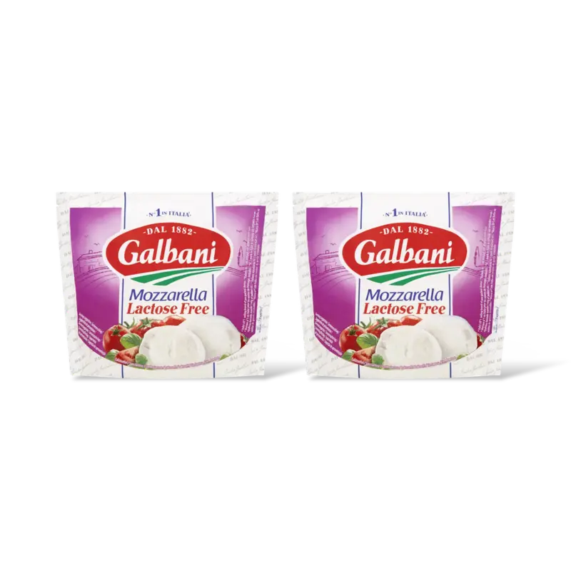Galbani Mozzarella lactosevrij 2-pack