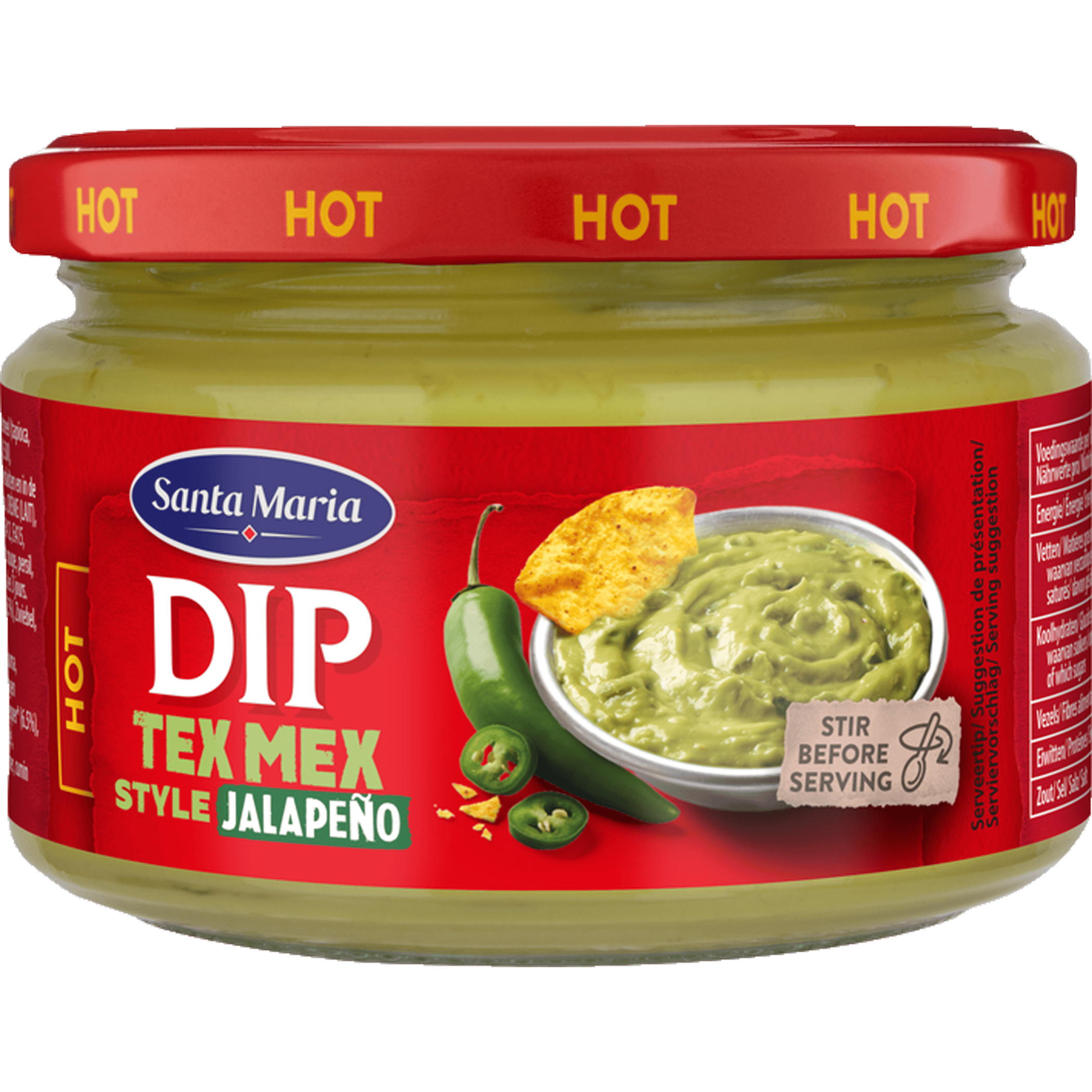 Santa Maria Dip Tex Mex style jalapeno