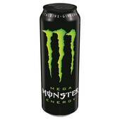 Monster energy drink green mega