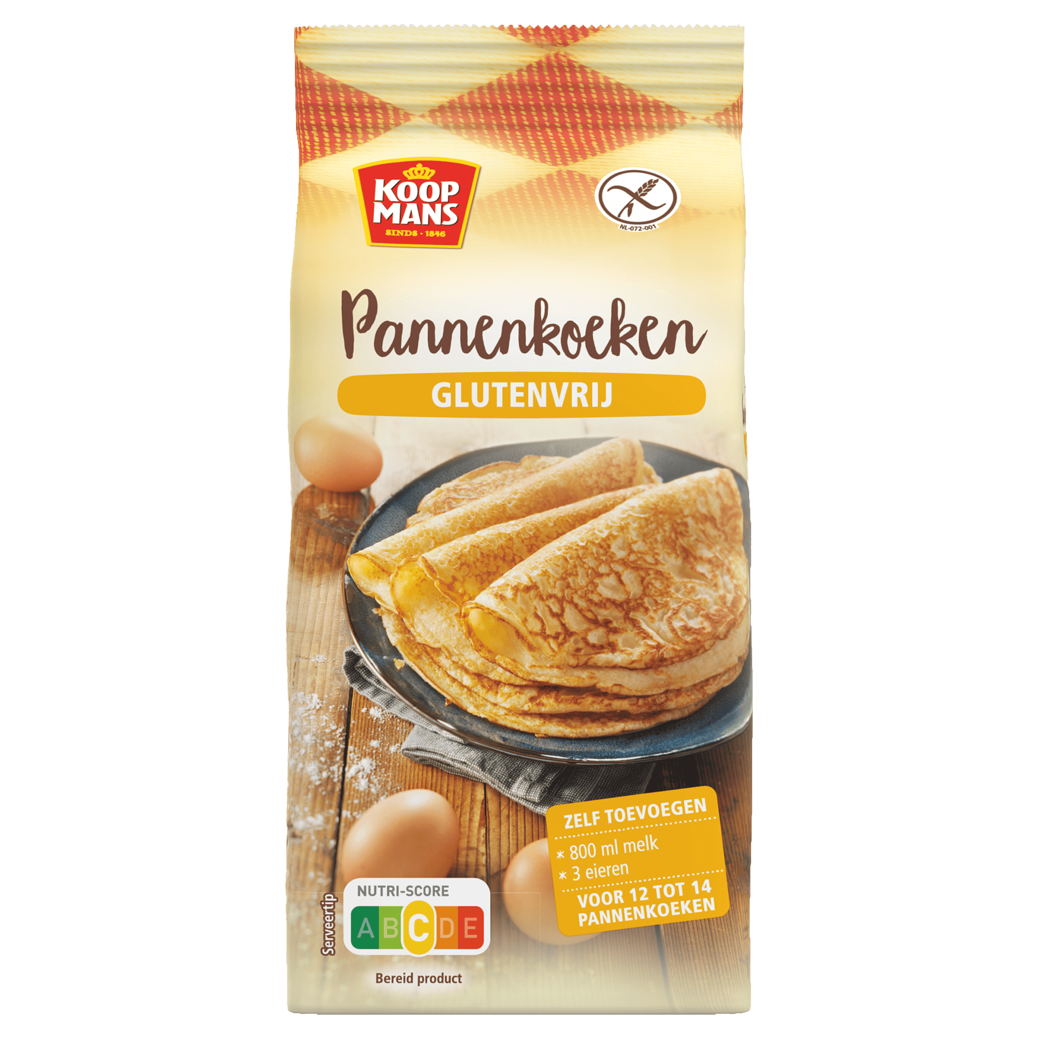 Koopmans pannenkoekenmix glutenvrij