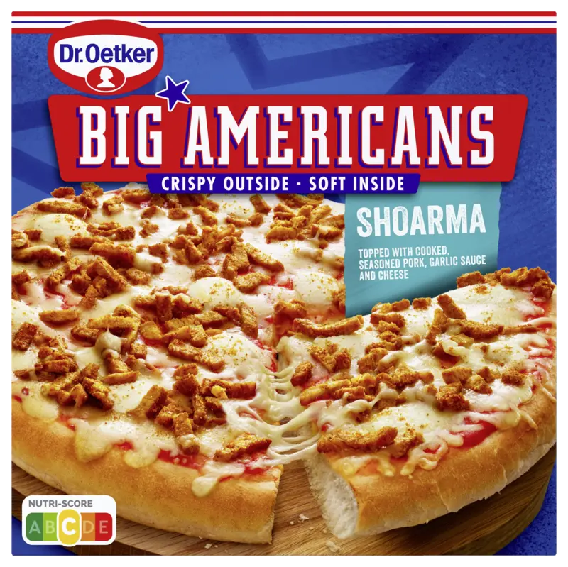 Dr. Oetker Big Americans shoarma