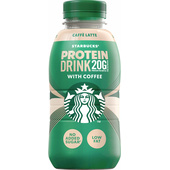 Starbucks drink protein caffe latte