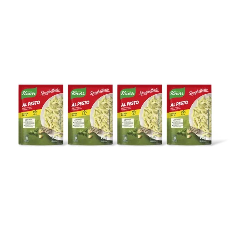 Knorr Spaghetteria al pesto 4-pack