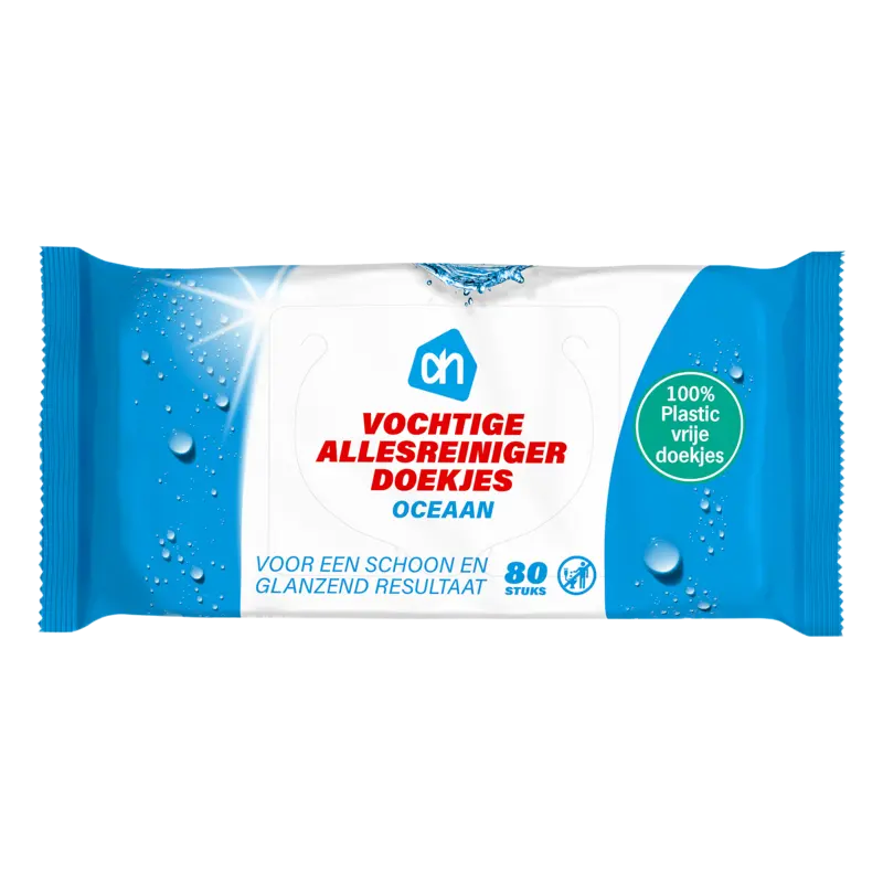 AH Vochtige allesreiniger doekjes oceaan