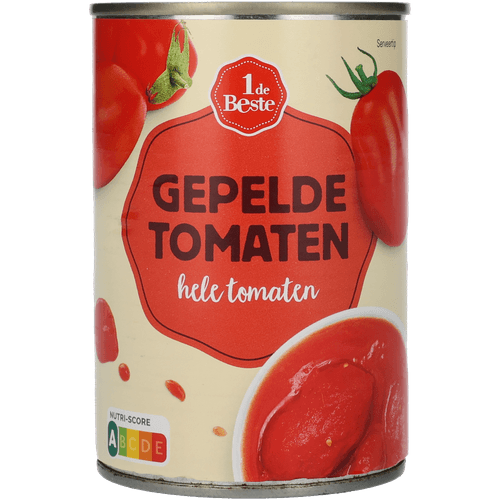 1 de Beste Gepelde tomaten