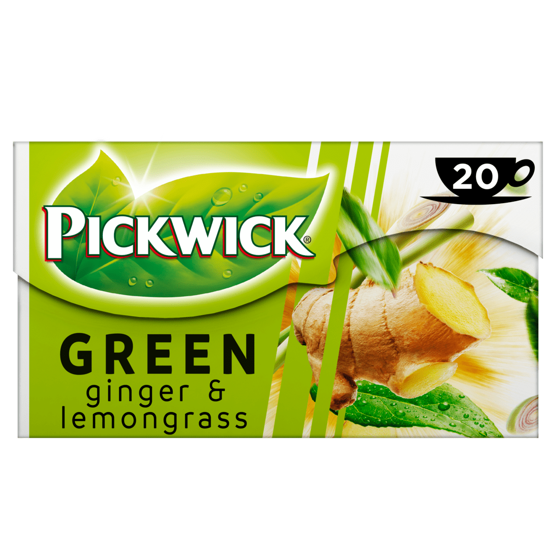 Pickwick Ginger & lemongrass groene thee