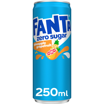 Fanta Zero Sugar Pineapple Grapefruit 250 ml