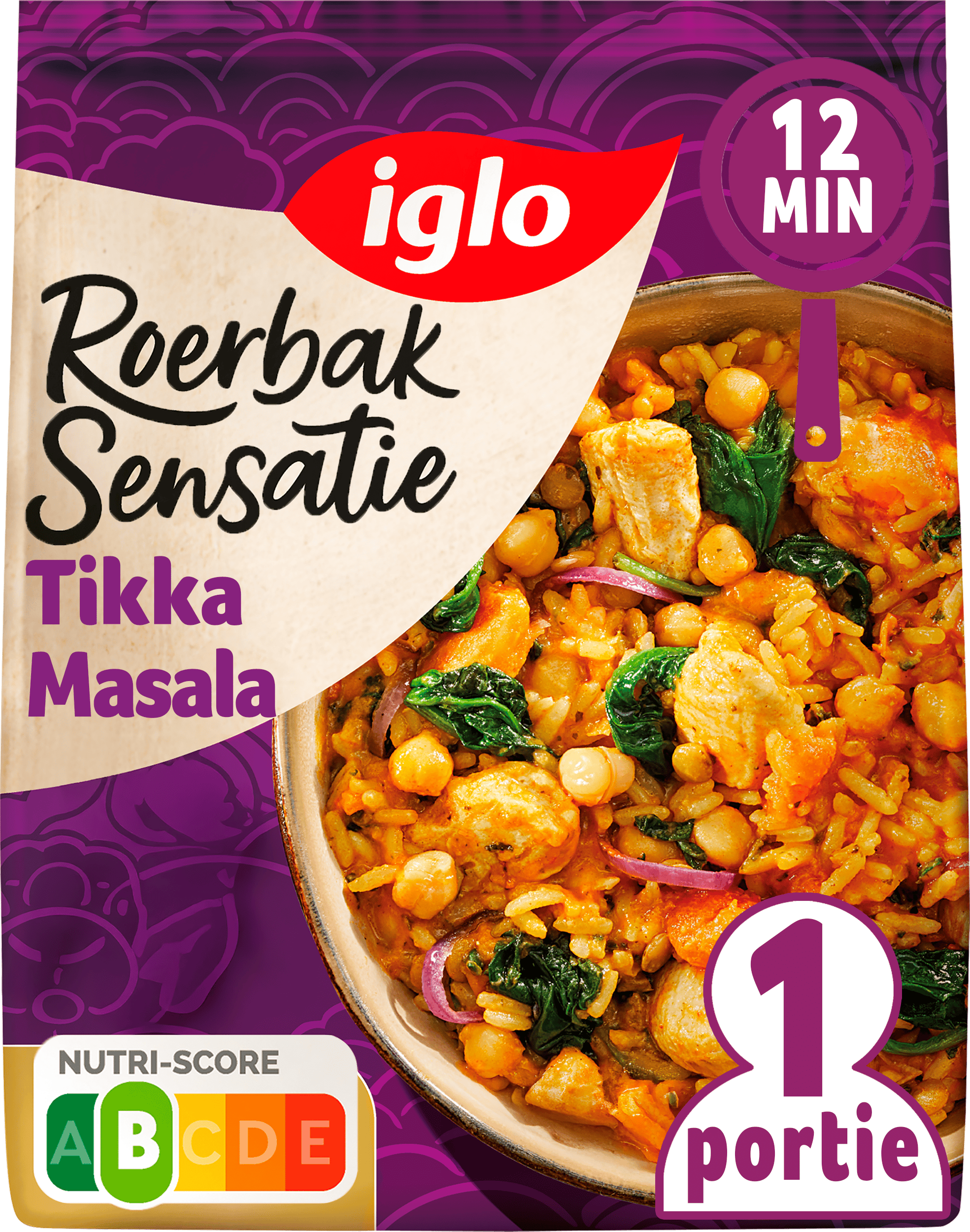 Iglo Roerbak Sensatie Tikka Masala met kip
