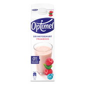 Optimel Drinkyoghurt framboos 0% vet