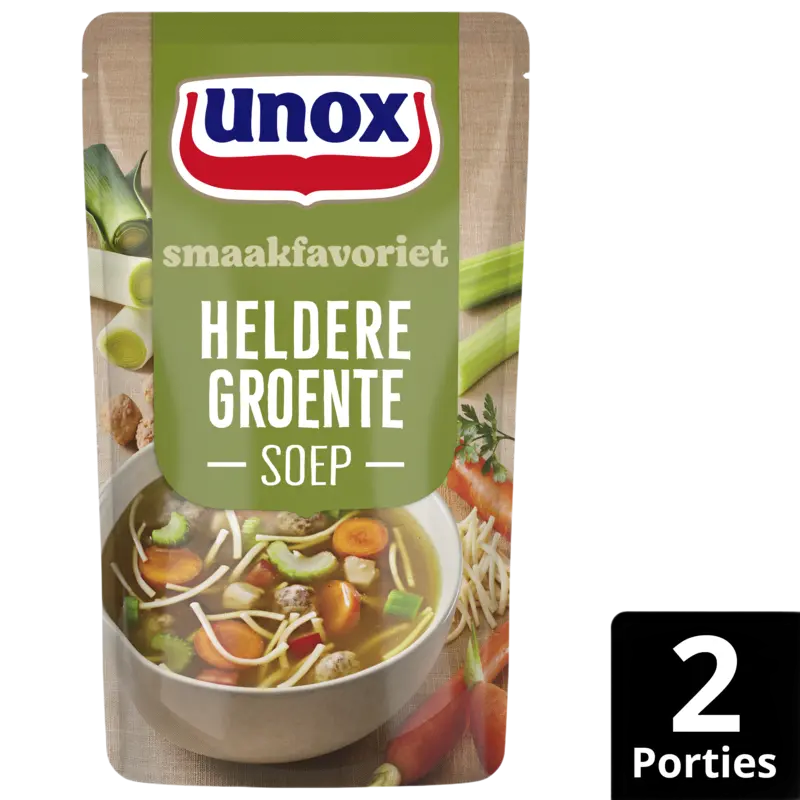 Unox Heldere groentesoep