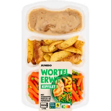 Jumbo Wortel Erwt met Kipfilet 500 g