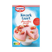 Dr. Oetker kwarktaart aardbei