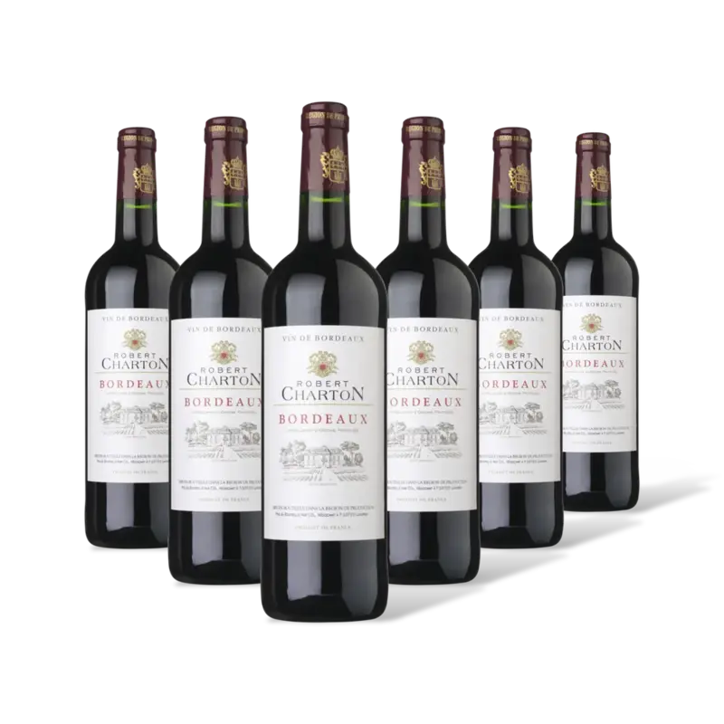 Robert Charton Bordeaux 6 flessen
