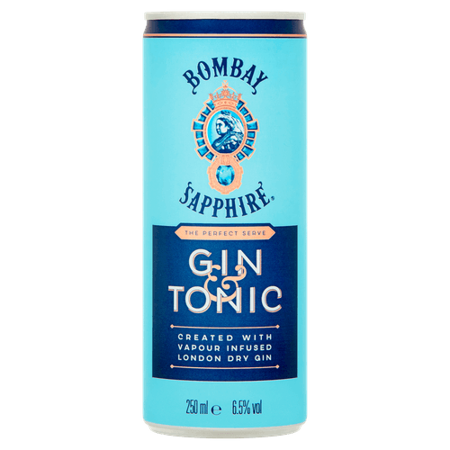 Bombay Sapphire & tonic