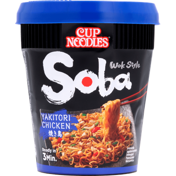 Cup Noodles Soba Wok Style Yakitori Chicken 89 g