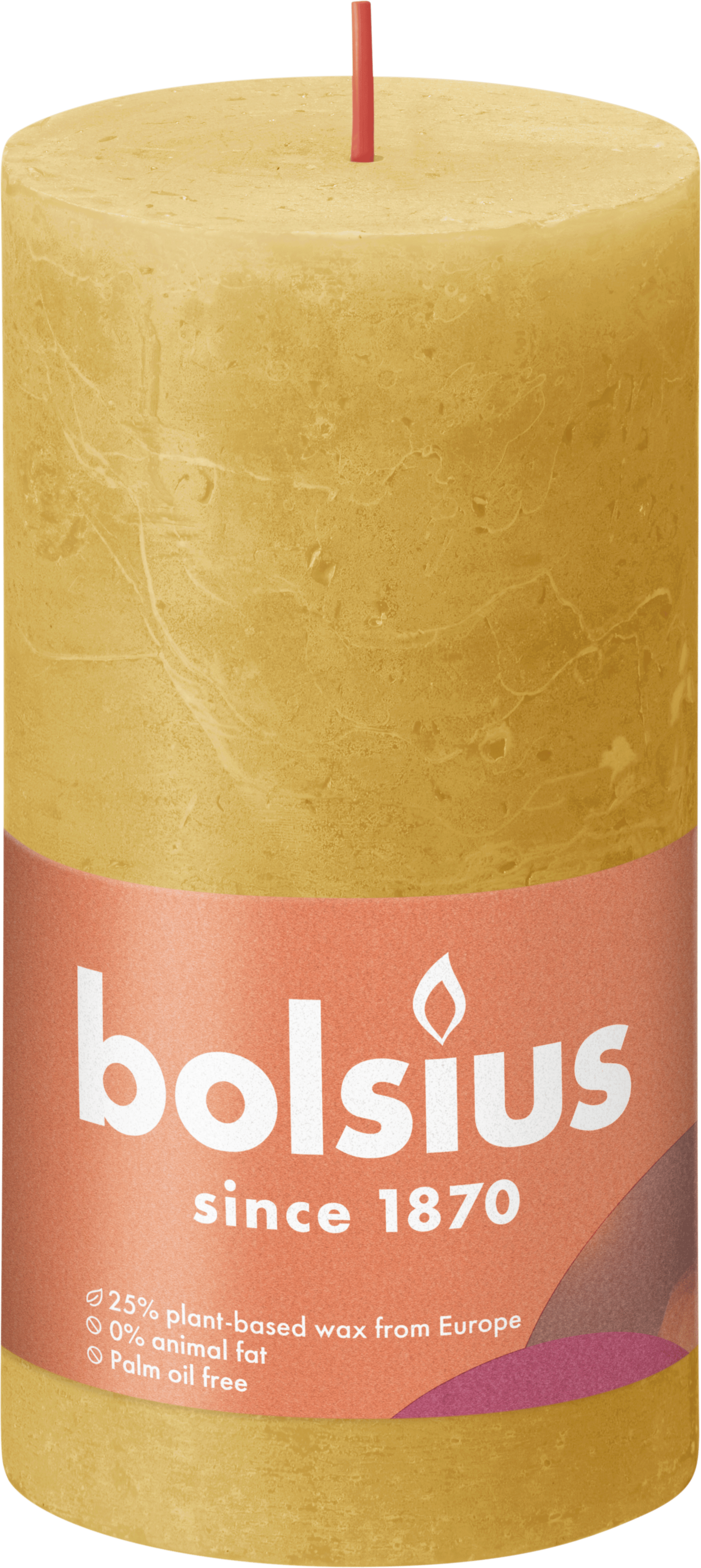 Bolsius Rustiek stompkaars 130/68 Honeycomb
