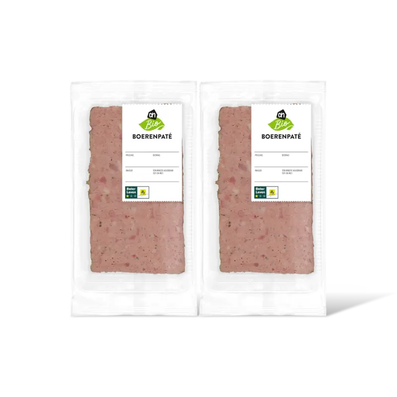 AH Biologisch BoerenpatÃ© 2-pack