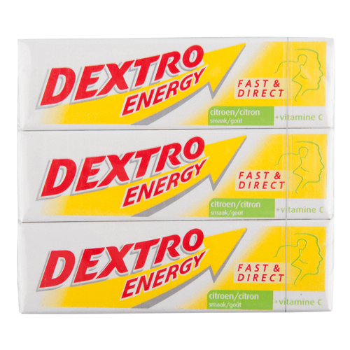 Dextro Druivensuiker citroen 3 pack