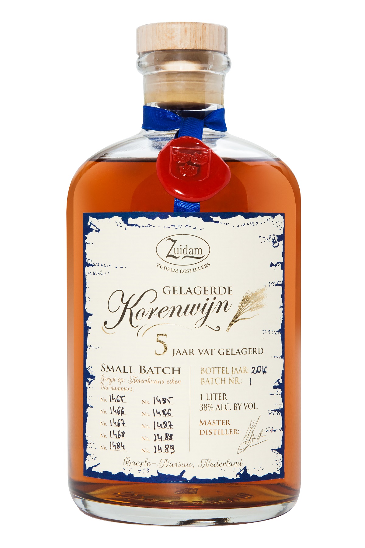 Zuidam 5 Jaar Small Batch Korenwijn