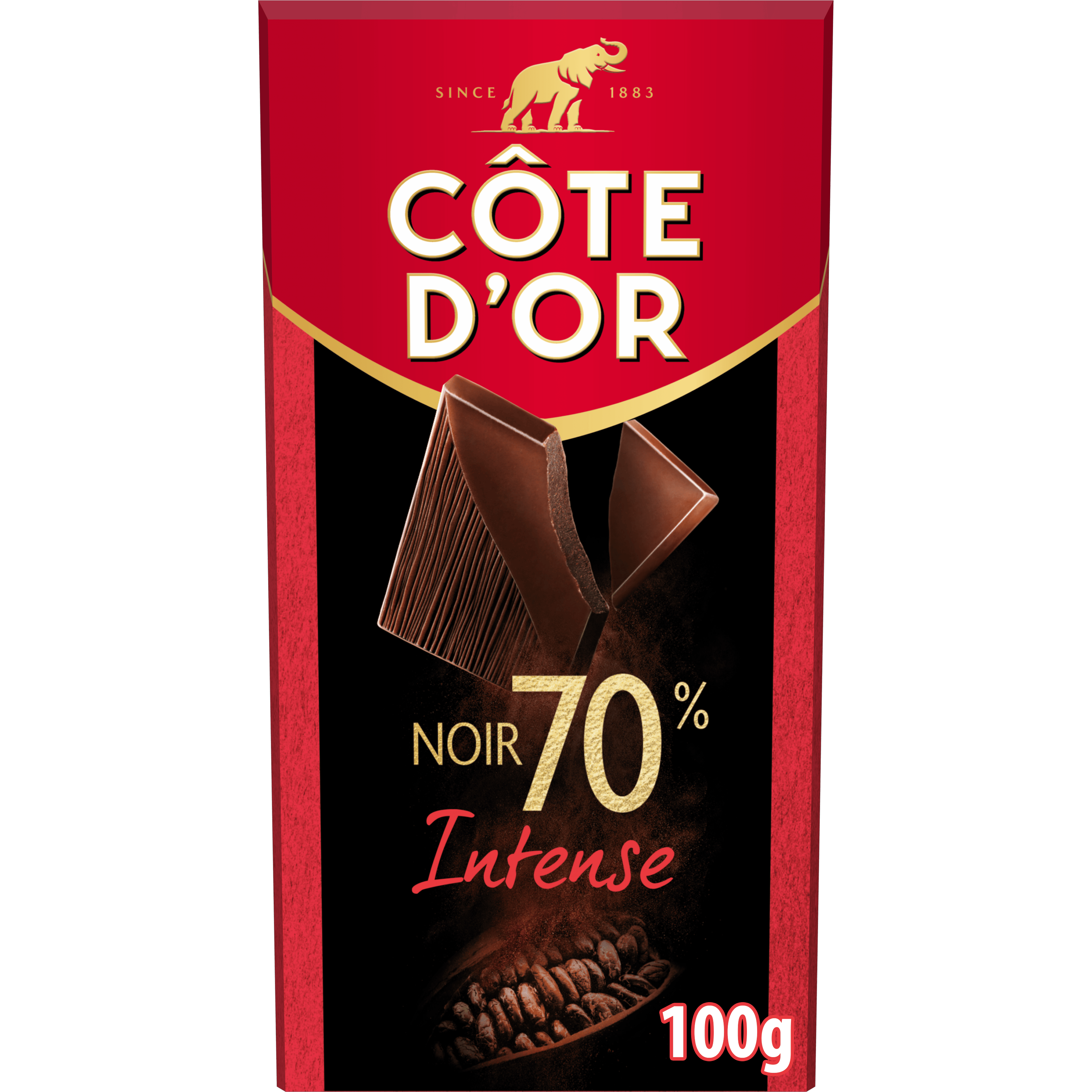 Côte d'Or Chocoladereep Extra Puur 70%