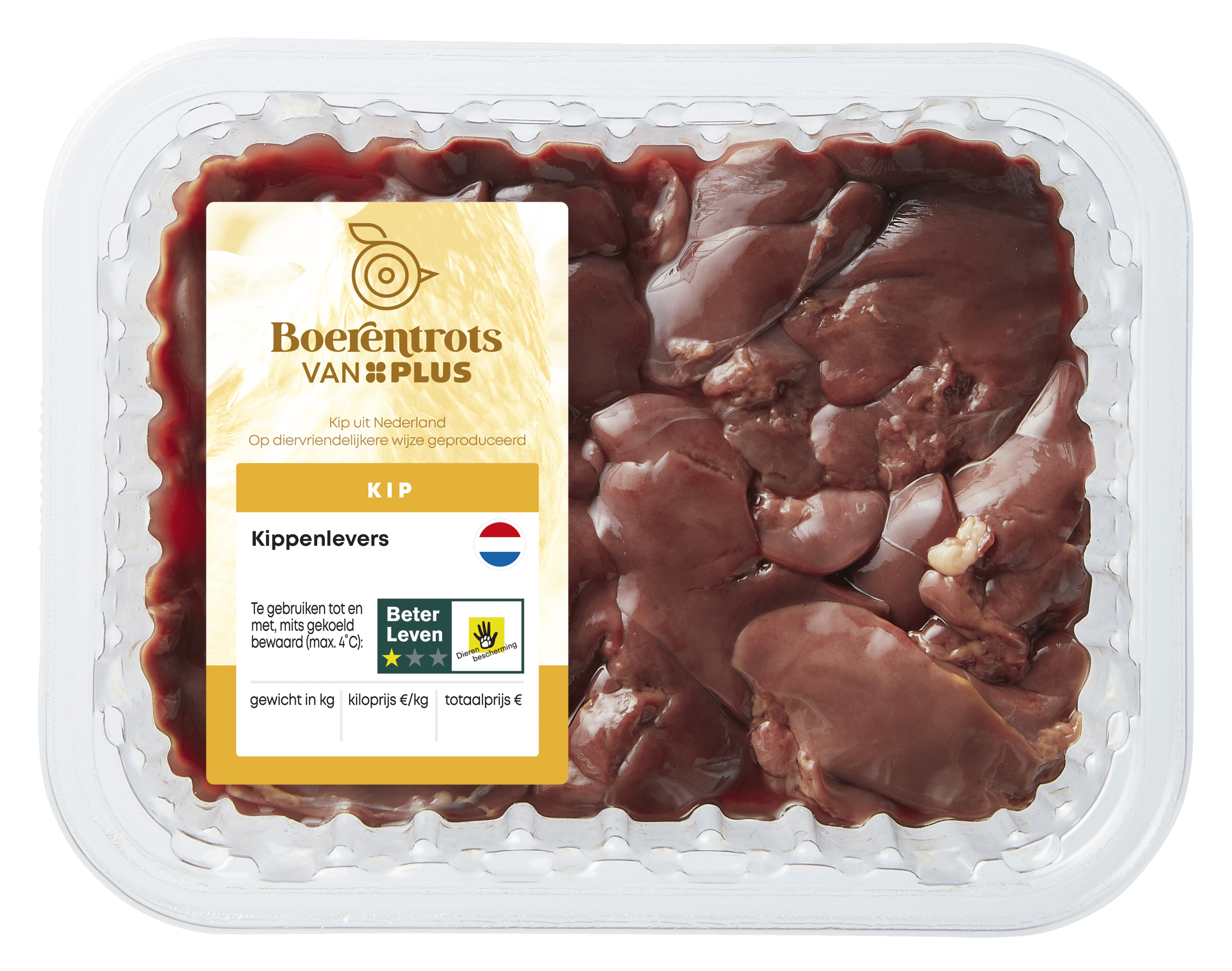 PLUS Boerentrots Kippenlevers
