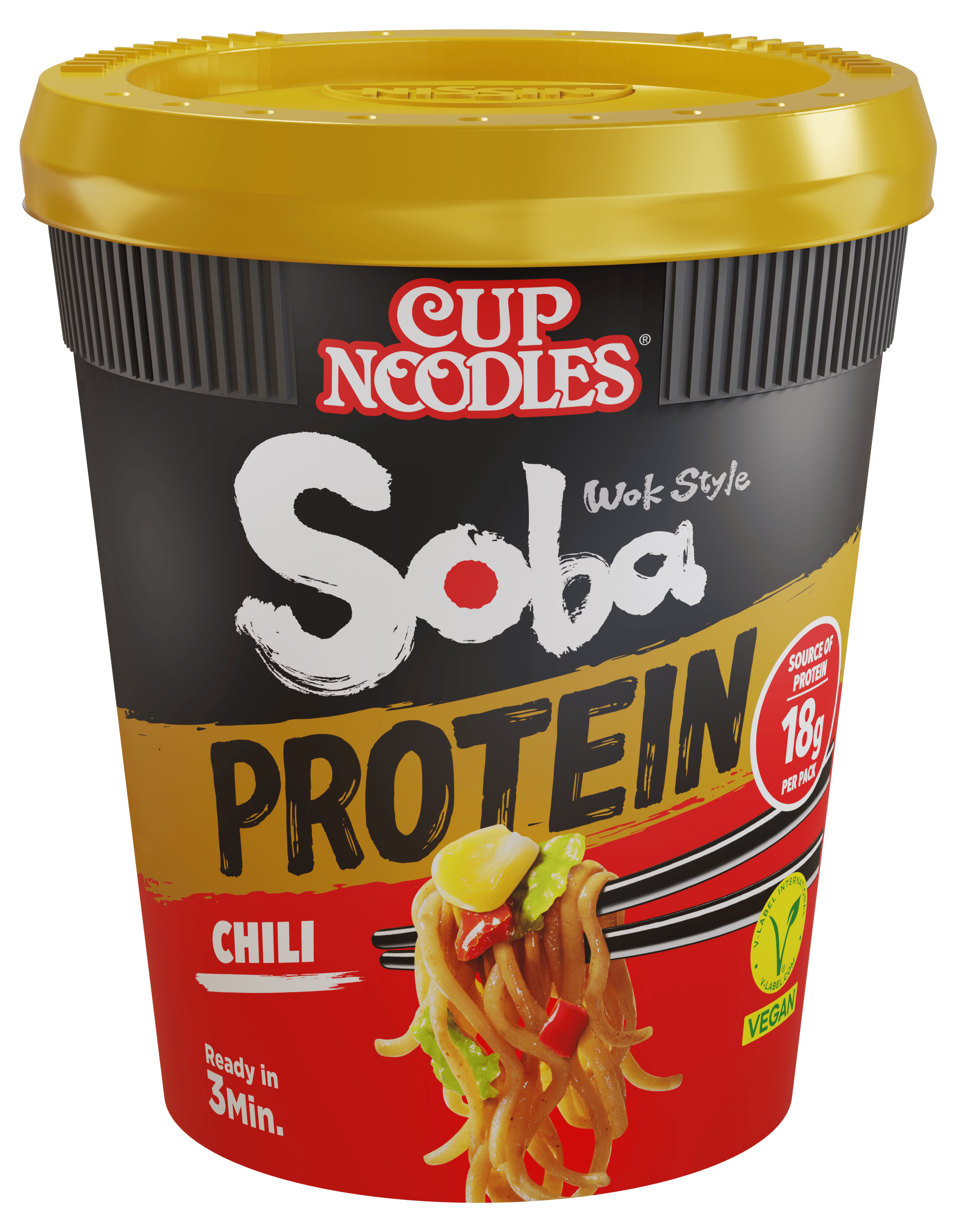 Nissin Soba Protein Chili