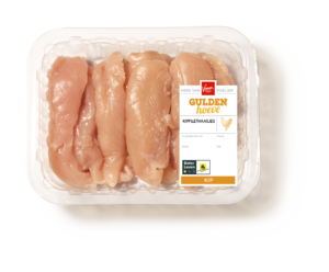 Guldenhoeve Kipfilethaasjes Naturel
