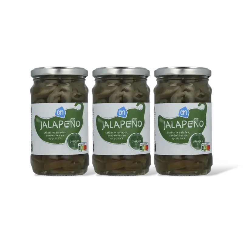 AH Jalapeno plakjes 3-pack
