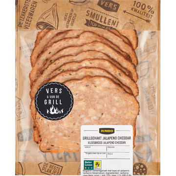Jumbo Grillgehakt Jalapeno Cheddar ca. 130 g