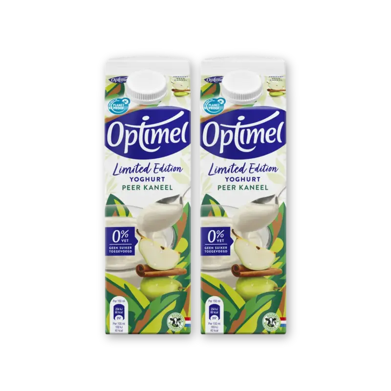 Optimel Yoghurt limited edition 2-pack