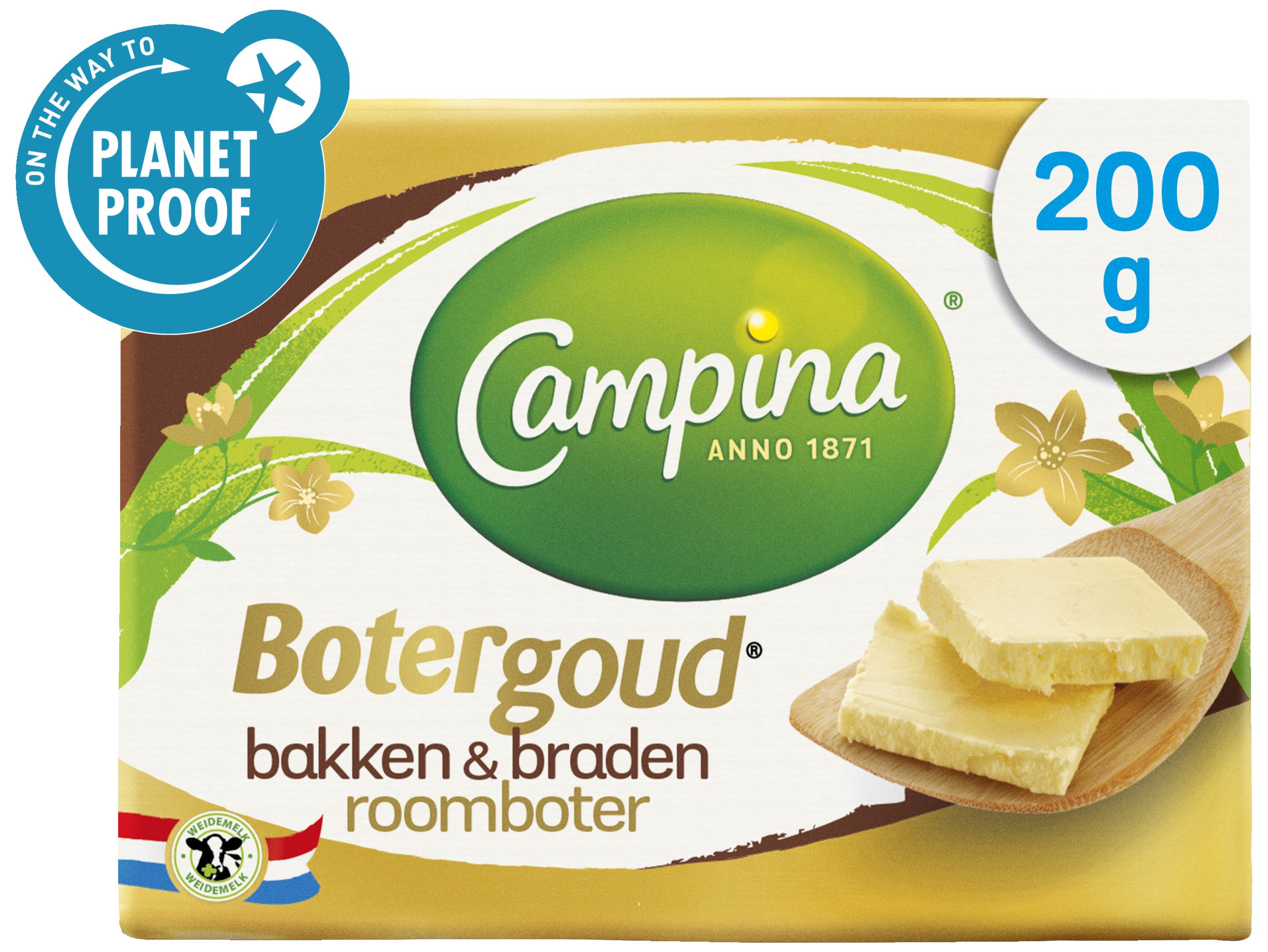 Botergoud roomboter voor bakken & braden