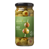 g'woon olijven groen piment