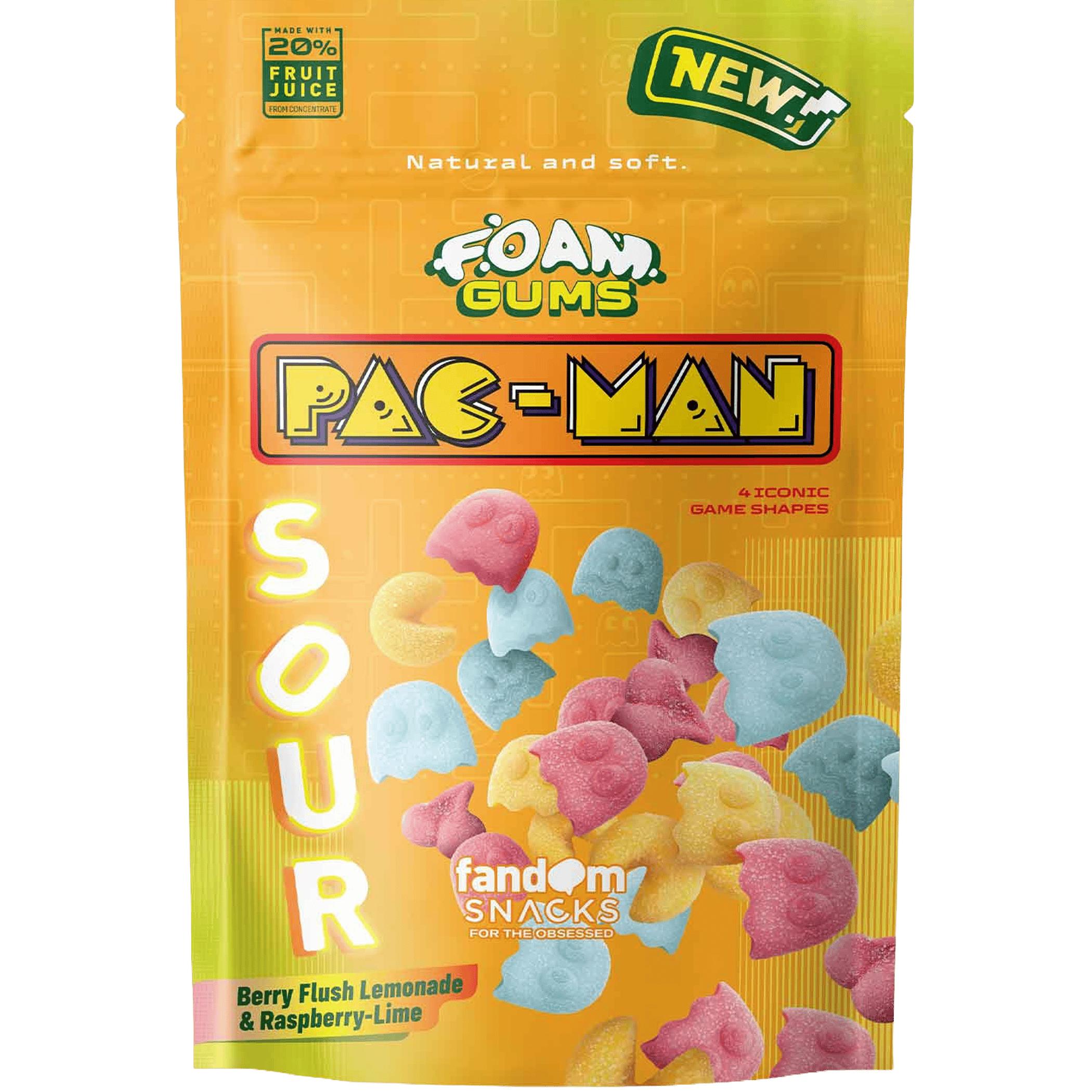 Fandom Snacks Pac Man Foam Gums