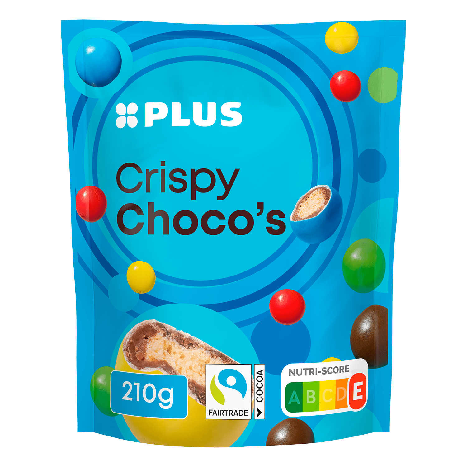 PLUS Choco's crispy Fairtrade