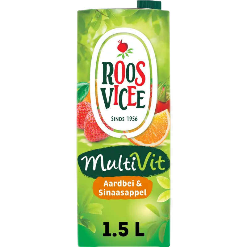 Roosvicee Multivit aardbei-sinaasappel