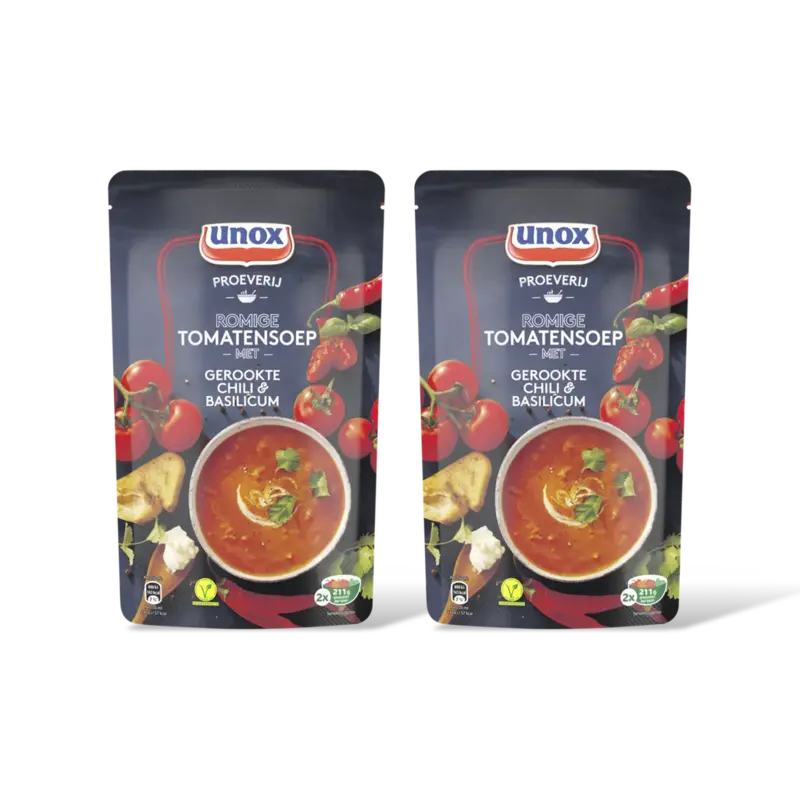Unox Unox Romige tomatensoep 2-pack