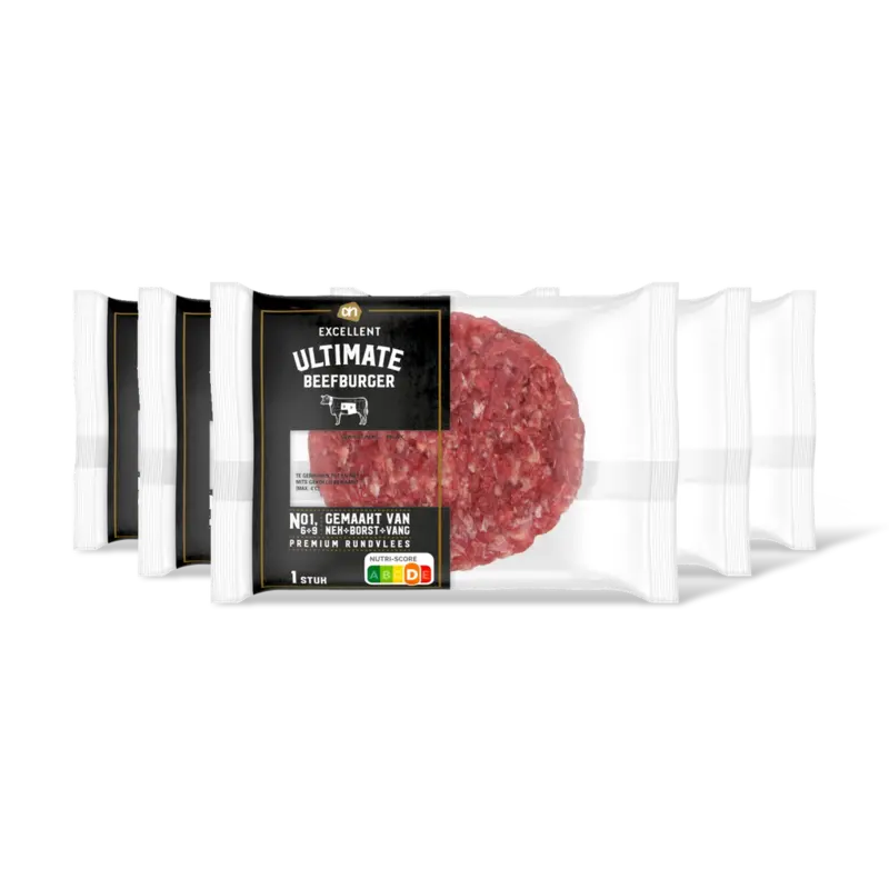 AH Excellent Ultimate beefburger 5-pack
