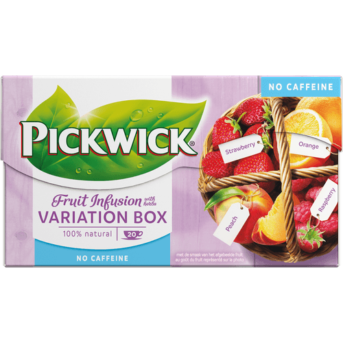 Pickwick Vruchtenthee fruitvariatie 20 zk.