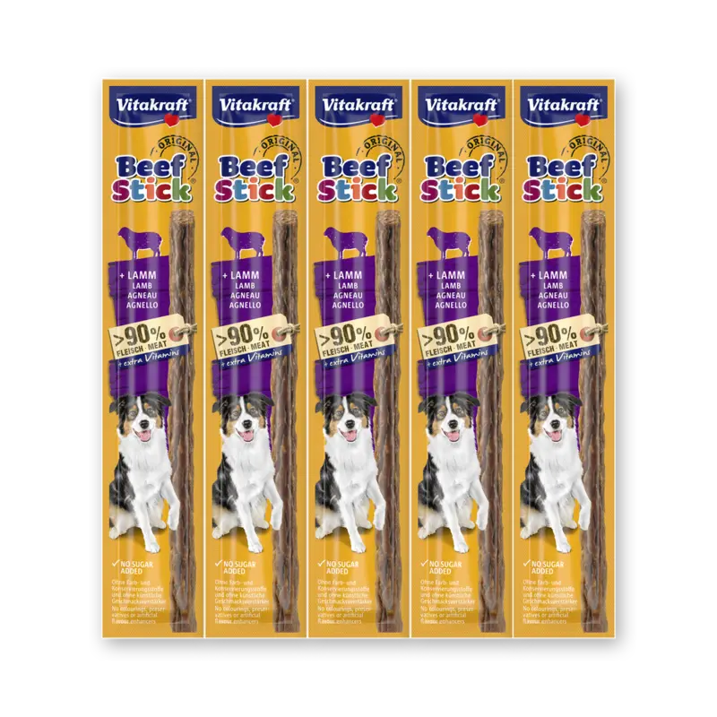 Vitakraft Beefstick lam 5-pack