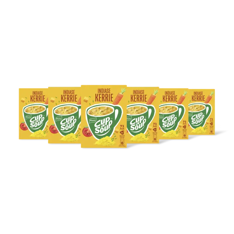Knorr Cup-a-soup Indiase curry 6-pack