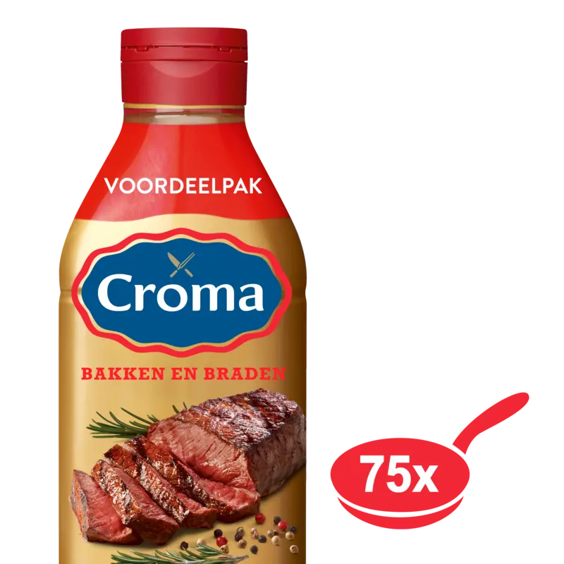 Croma Bakken en braden voordeelfles