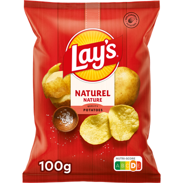 Lay's Naturel Chips 100 gr