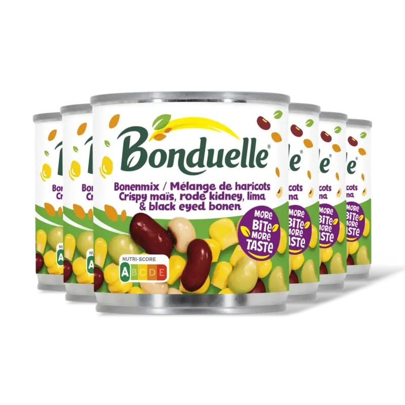 Bonduelle Bonduelle Bonemix met crispy maïs 6-pack