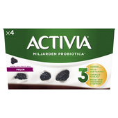 Activia yoghurt pruim