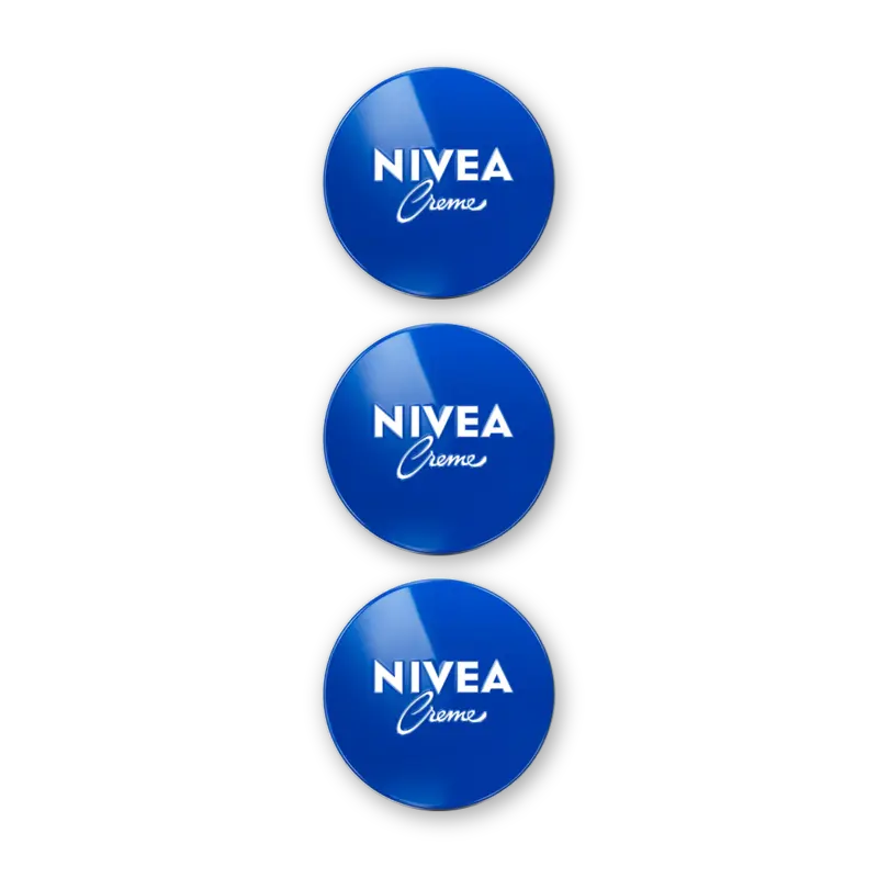 NIVEA Creme blik 3-pack