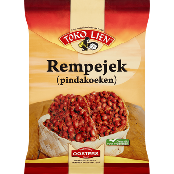 Toko Lien Rempejek Pindakoeken 200 g