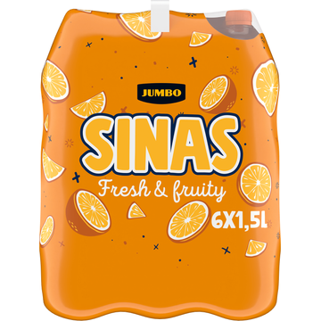 Jumbo Sinas Fresh & Fruity 6 x 1,5 L