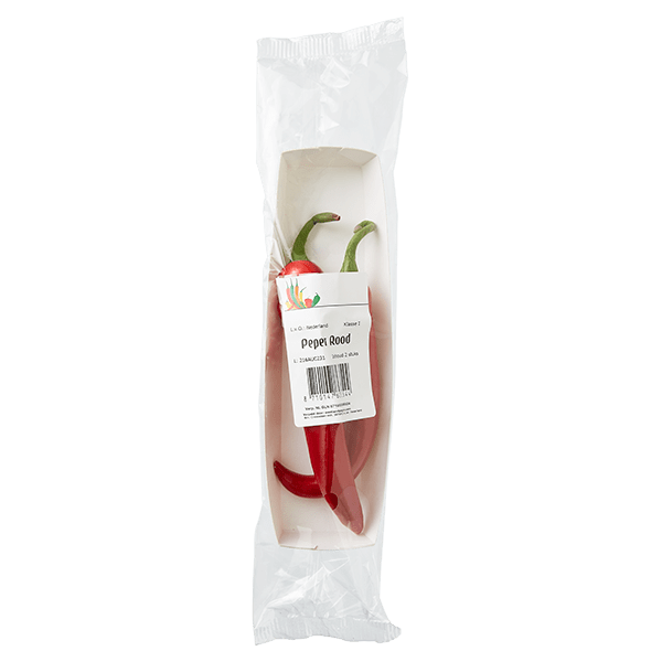 Neutraal Peper rood