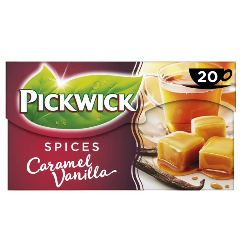 Pickwick Spices caramelised vanilla zwarte thee