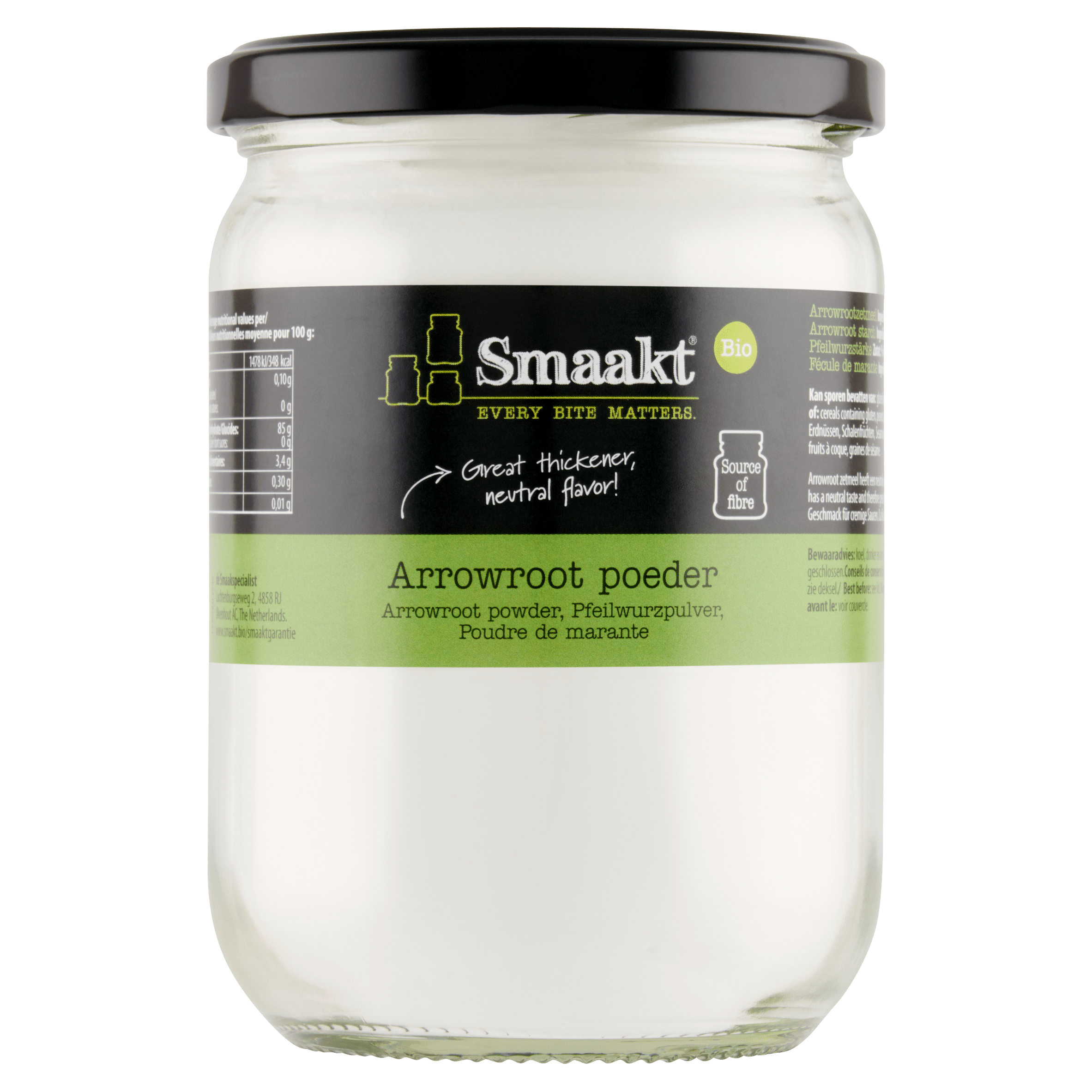 Smaakt Arrowroot bio